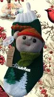 Elf Stocking Dark Green